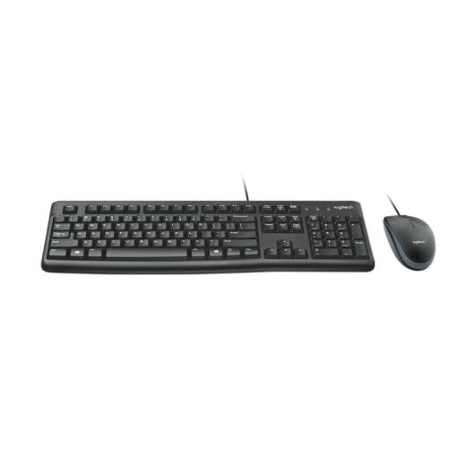 Teclado Logitech MK120 de membrana completo com rato óptico USB QWERTY UK