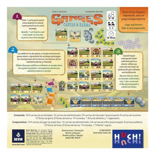 Jogo de cartas Devir BGGANCAPS Estrategia 2-4 jogadores 30 min