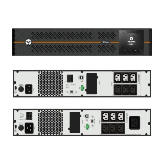 Sai Vertiv 3000VA Batterie Interne 6ms Onda Sinusoïdale LCD Rack/Tour