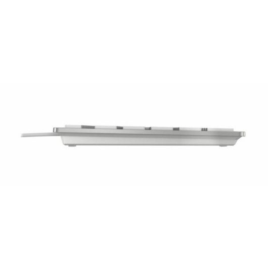 Tastiera Cherry KC 6000 Slim cablata USB QWERTZ completa per Mac argento