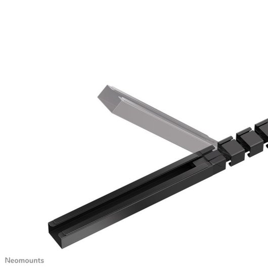 Organizador de cabos Neomounts ADS06-133BL aço preto fixação magnética