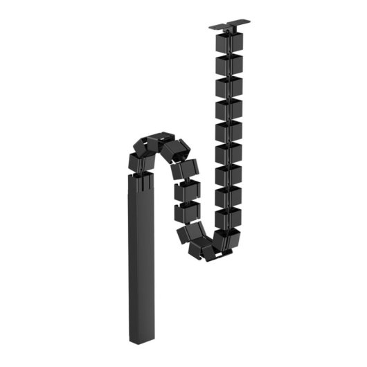 Organizador de cabos Neomounts ADS06-133BL aço preto fixação magnética