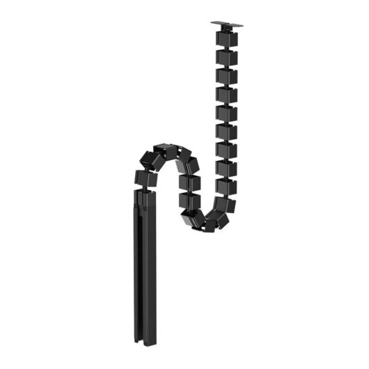 Organizador de cabos Neomounts ADS06-133BL aço preto fixação magnética