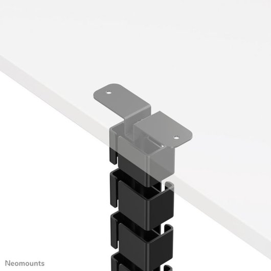 Organizador de cabos Neomounts ADS06-133BL aço preto fixação magnética