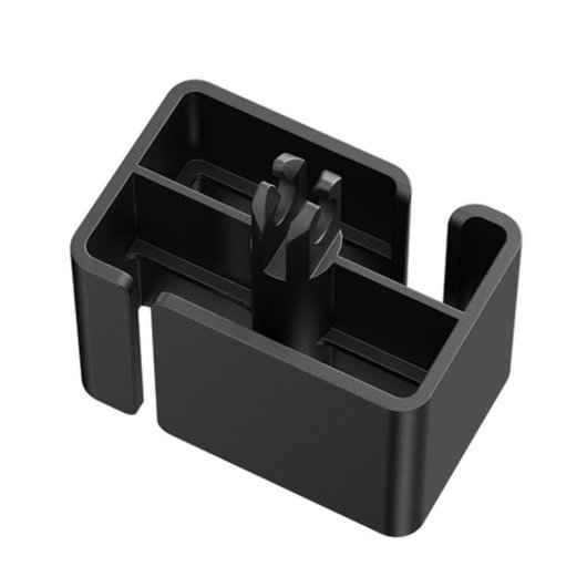 Organizador de cabos Neomounts ADS06-133BL aço preto fixação magnética