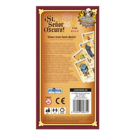 Kartenspiel Asmodee Ja Herr der Finsternis 165 Karten 4-6 Spieler