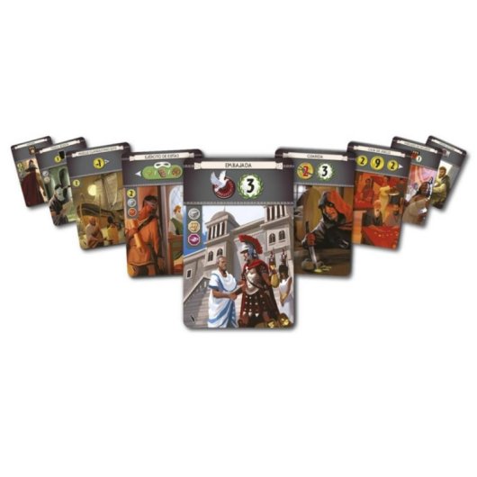 Brettspiel Asmodee 7 Wonders Erweiterung Mehrspieler Strategie