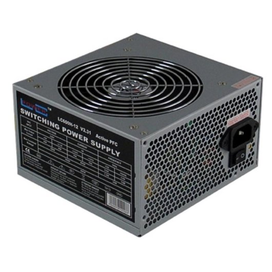 Fuente de Alimentación LC-Power LC600H-12 V2.31 600W Certificación CE No Modular