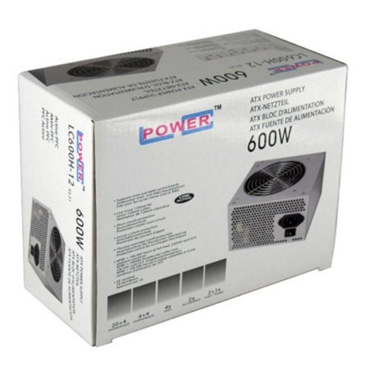 Fuente de Alimentación LC-Power LC600H-12 V2.31 600W Certificación CE No Modular