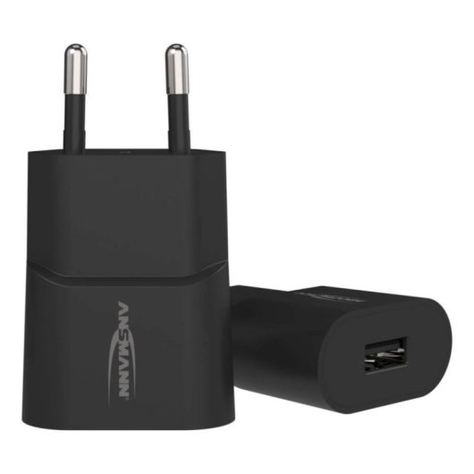 Cargador Ansmann HC105 5V 1A USB 2.0 Negro
