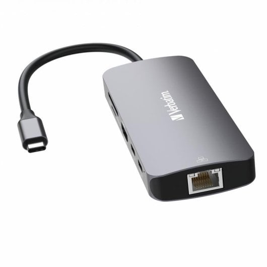 Hub Verbatim 9 portas 10 Gb/s CMH-09 HDMI 4K Ethernet Gigabit