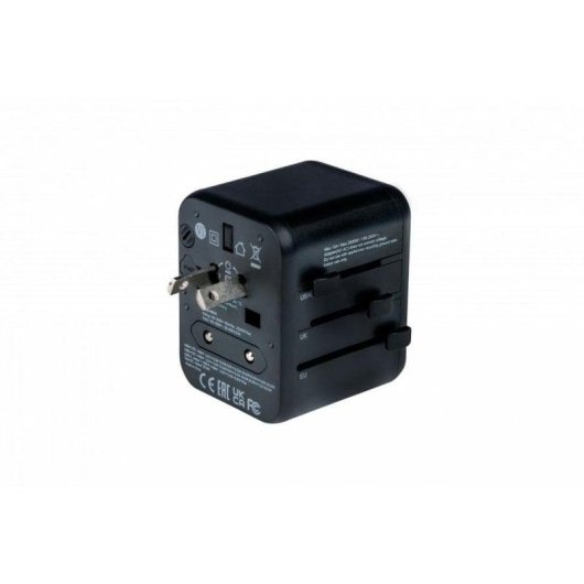 Multiprise Verbatim 49544 Universelle 2 Ports USB 2A et 3A Noir