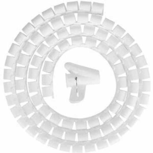 Organizador de cables Neomounts ADS06-142WH para 1-5 cables, blanco, 2000 mm