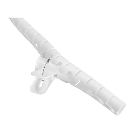 Organizador de cables Neomounts ADS06-142WH para 1-5 cables, blanco, 2000 mm