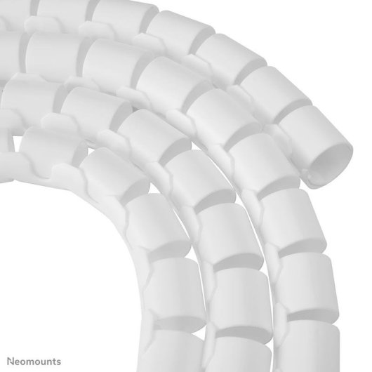 Organizador de cables Neomounts ADS06-142WH para 1-5 cables, blanco, 2000 mm