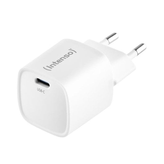Cargador Intenso W30C² GaN 30W USB-C Carga Rápida Blanco