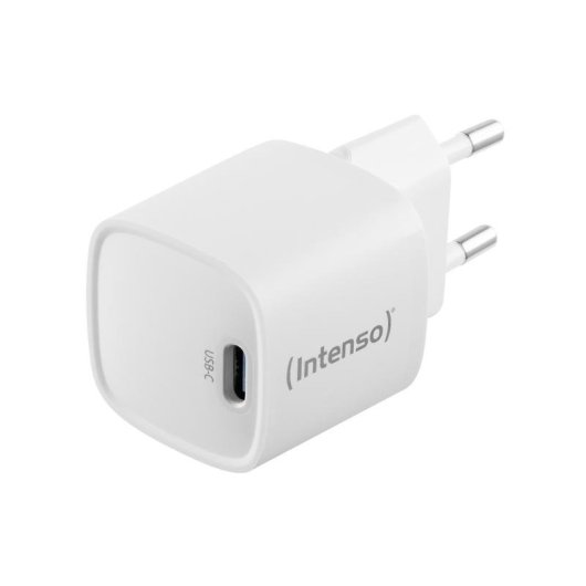 Cargador Intenso W30C² GaN 30W USB-C Carga Rápida Blanco