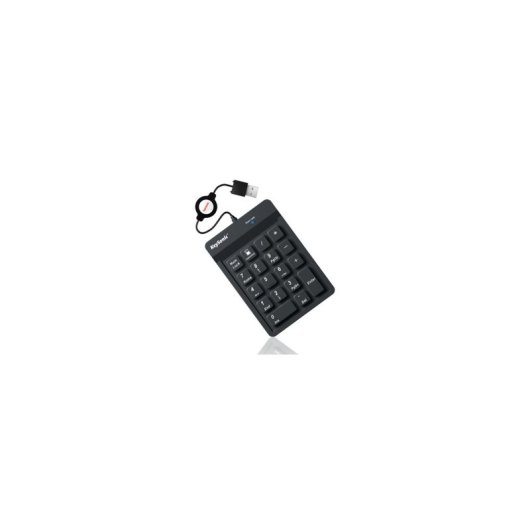 Teclado KeySonic ACK-118BK USB Compacto 18 Teclas Calculadora Integrada