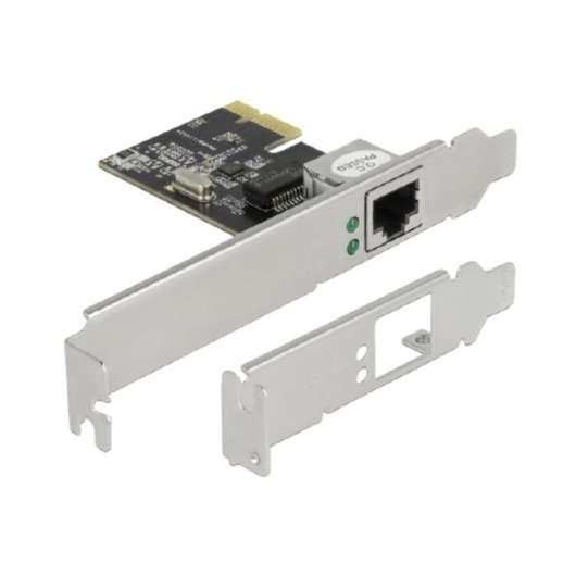 Tarjeta de Red Delock PCI Express Gigabit Ethernet 1000 Mbps Jumbo Frames