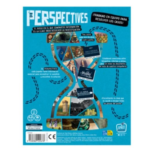 Brettspiel Asmodee SCPER02ES Detective 2-6 Spieler 90 min