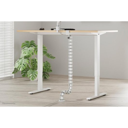 Organisateur de câbles Neomounts ADS06-131WH blanc acier montage à pince