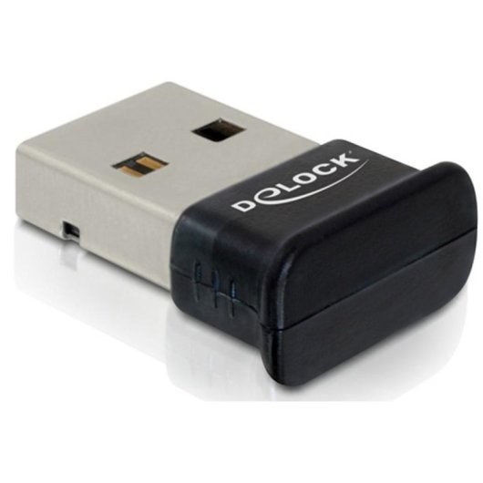Tarjeta de Red Delock USB 2.0 Bluetooth 4.0 3 Mbit/s ultramini Schwarz
