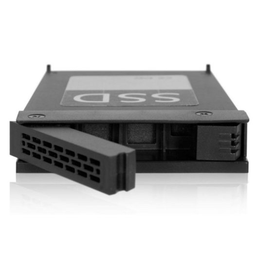 Panel embellecedor frontal Icy Dock ExpressTray Negro 2.5" SATA