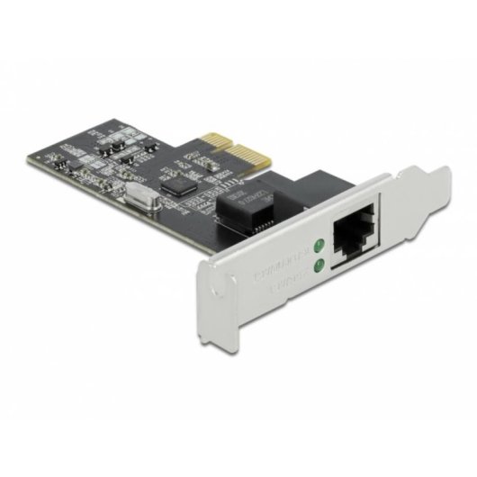 Tarjeta de Red Delock PCI Express x1 2,5 Gigabit Ethernet 2500 Mbps LED