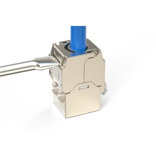 Módulo Keystone Digitus DN-93615-S-4 CAT 6A Blindado Sem Ferramentas