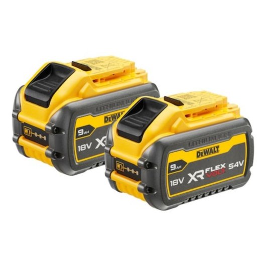 Akku DeWalt DCB547X2-XJ 9 Ah 54 V 2er-Set
