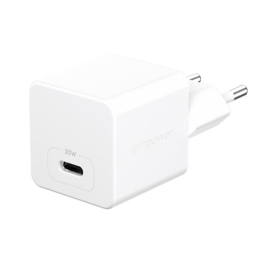 Cargador PanzerGlass Turbo 30W USB-C EU Plug Blanco