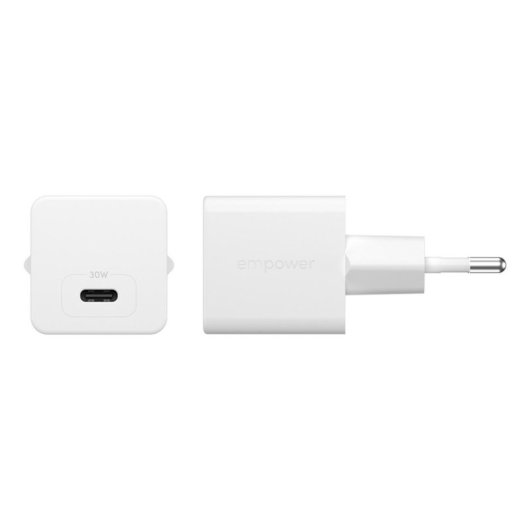 Cargador PanzerGlass Turbo 30W USB-C EU Plug Blanco