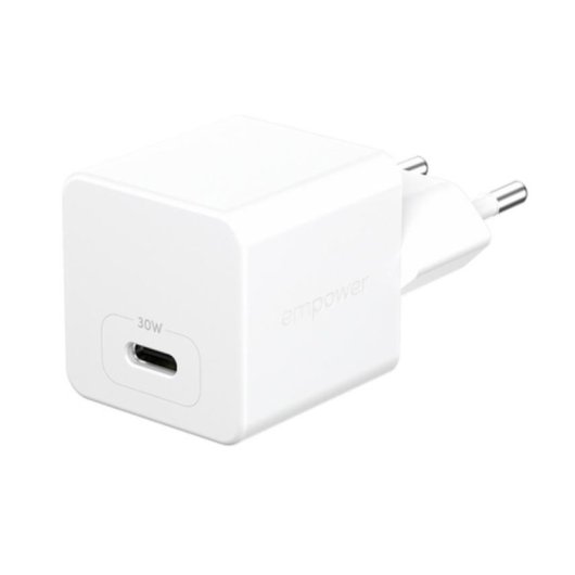 Cargador PanzerGlass Turbo 30W USB-C EU Plug Blanco