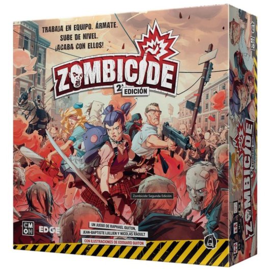 Jogo de tabuleiro Asmodee Zombicide 2nd Edition 1-6 jogadores +14 anos