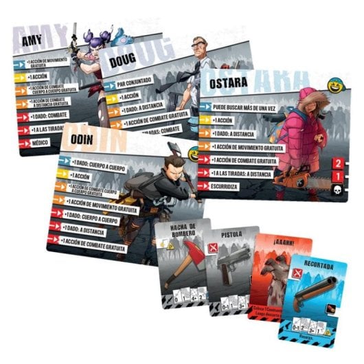 Jogo de tabuleiro Asmodee Zombicide 2nd Edition 1-6 jogadores +14 anos