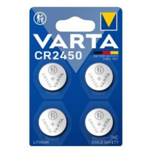 Batterie Varta CR2450 Lithium 3V 570 mAh 4er Pack
