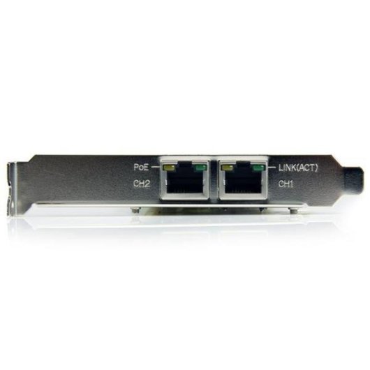 Tarjeta de Red StarTech.com ST2000PEXPSE PCI Express 2 Porte Gigabit PoE 2000 Mbps