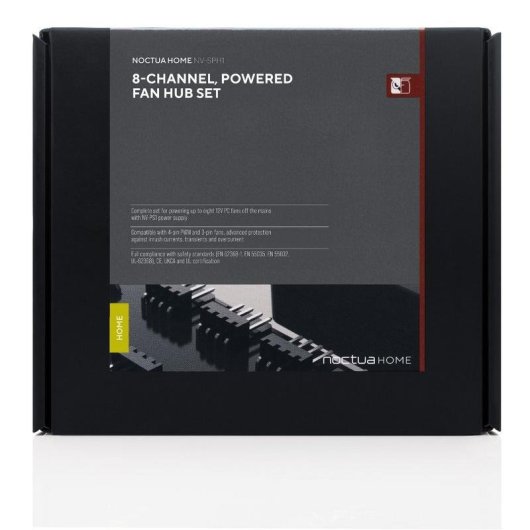 Controlador de Velocidad del Ventilador Noctua NV-SPH1 8 Canales Negro
