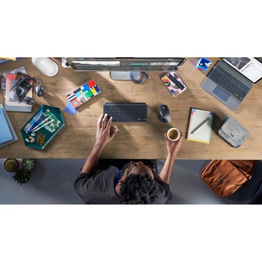 Tastiera Logitech Master MX Keys Mini wireless QWERTZ retroilluminata LED Graphite