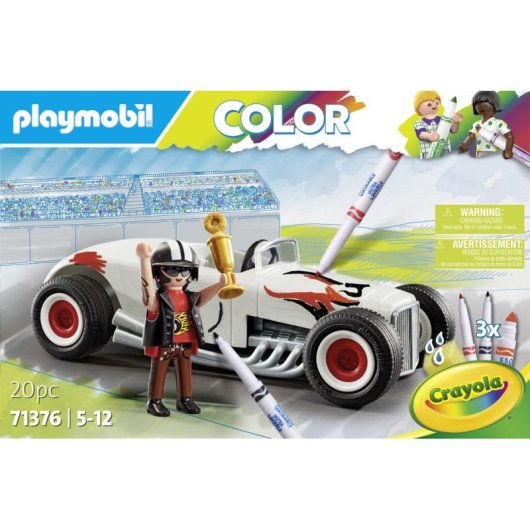 Set de jeu Playmobil 71376 Voiture de course Multicolore 5-12 ans