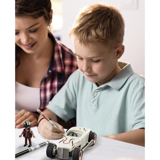 Set de jeu Playmobil 71376 Voiture de course Multicolore 5-12 ans