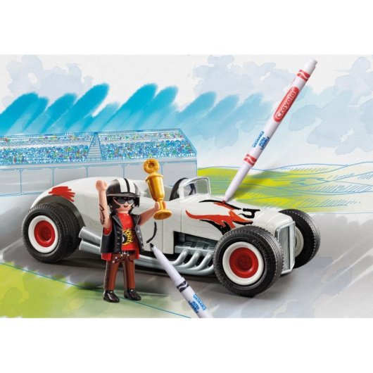 Set de jeu Playmobil 71376 Voiture de course Multicolore 5-12 ans