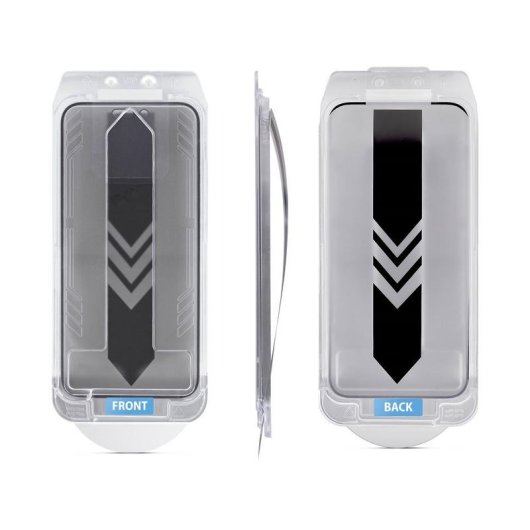 Sichtschutzfilter Apple iPhone 16 Plus 4 Wege gehärtetes Glas Blaulichtschutz