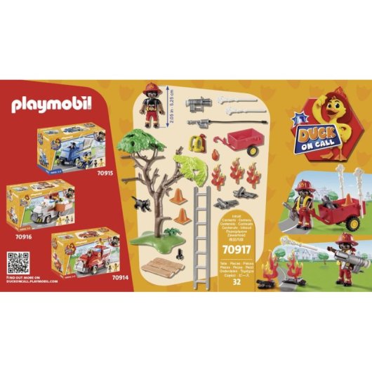 Set de jouet Playmobil Duck On Call 70917 Multicolore 3-5 ans