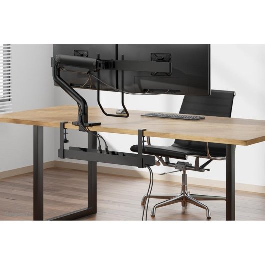 Bandeja Neomounts ADS07-121BL noir acier montage universel 600 mm