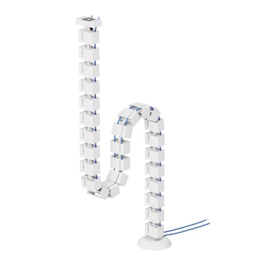 Organizador de cables Neomounts ADS06-132WH con fijación magnética universal