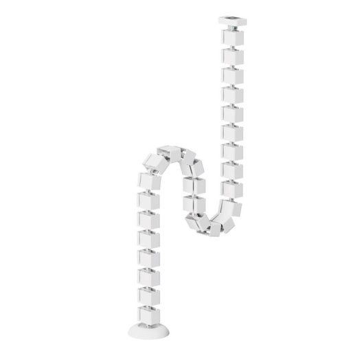 Organizador de cables Neomounts ADS06-132WH con fijación magnética universal