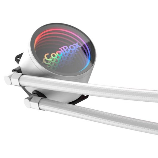 Refrigeración Líquida Coolbox Infinite Liquid240 240 mm ARGB 2 ventiladores radiador aluminio