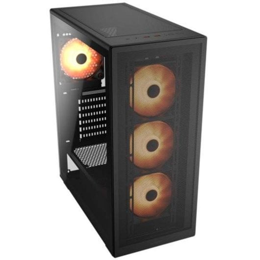 Carcasa de ordenador Cougar MX220 RGB Midi Tower Negro