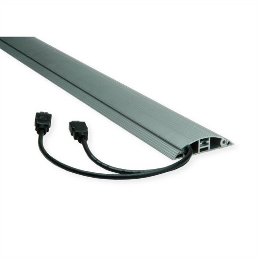 Kabelorganisator Roline 19.08.3107 Aluminium Schwarz Silber 1104x92x22 mm